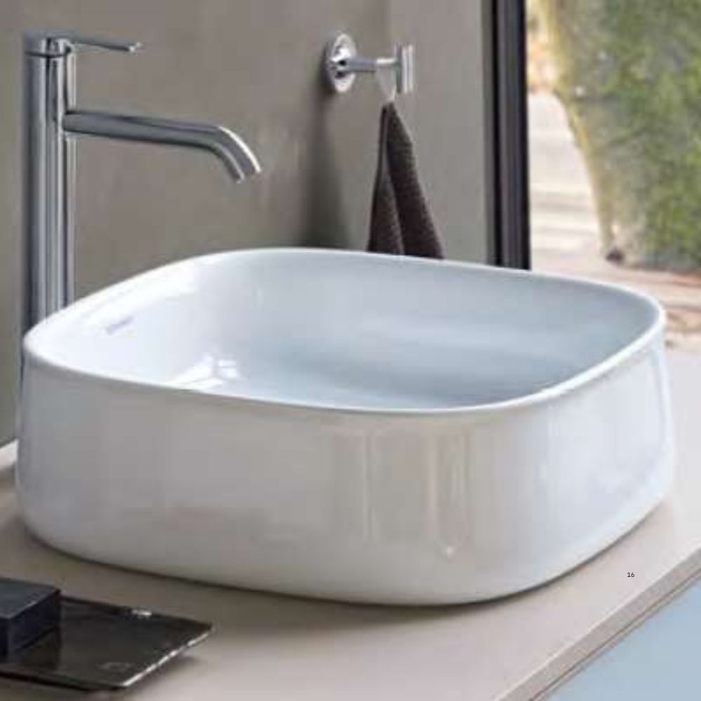 Duravit Zencha White Countertop Washbasin